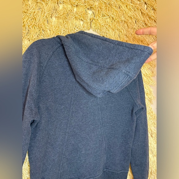 Lululemon✨Huddle & Hustle Full Zip Hoodie Lined✨Heathered Speckled Jet Blue✨8 - Picture 10 of 14